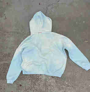 2025 Sudadera con capucha con lavado ácido con logotipo personalizado para hombres 100% Algodón transpirable de alta calidad con cremallera Estilo de invierno Fabricante directo - Product Image 2