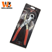 Pince à perforer le cuir - Perforateur rotatif 6 tailles pour ceinture, perforateur métallique robuste avec poignée ergonomique, 2-4,5 mm