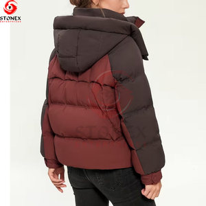 Fashionable Best Selling <b>Women's</b> <b>Short</b> Waterproof Quick Dry Keep Warm Long <b>Sleeve</b> Full Zip Puffer <b>Jacket</b> New Arrival - Product Image 5