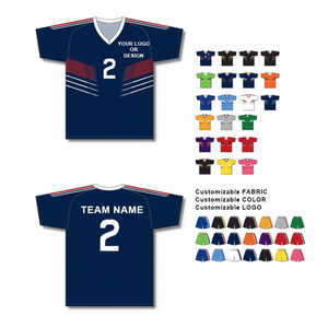 เสื้อฟุตบอลเจอร์ซีย์แบบแห้งเร็ว ป้องกันแบคทีเรีย ระบายอากาศได้ดี รุ่นใหม่ล่าสุด สำหรับผู้ชาย ลายพิมพ์ดิจิทัล สไตล์เรโทร ชุดฟุตบอล - Product Image 2