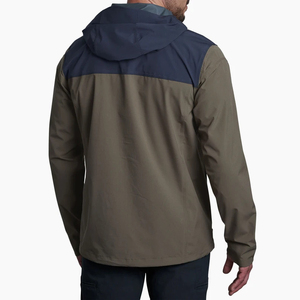 2025 vente en gros personnalisé extérieur Trekking hommes imperméable unisexe Orange respirant Softshell vestes pour hommes - Product Image 2
