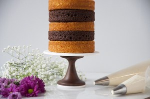 ที่วางเค้กไม้แบบคลาสสิกทำจากไม้ธรรมชาติสำหรับจัดงานแต่งงานที่บ้านโรงแรมร้านอาหารงานเลี้ยงวันเกิดอุปกรณ์ตกแต่งงานอีเว้นท์ - Product Image 6