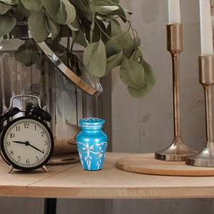 Vente exclusive sur des urnes de crémation/funérailles pour adultes en aluminium 100% de qualité supérieure pour les acheteurs mondiaux - Product Image 3