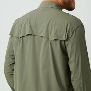 Último diseño Hombres Camisa abotonada Alta calidad Transpirable Cómodo Venta caliente Top Trend Camisa abotonada con tarifa razonable - Product Image 3