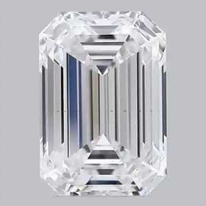 1 ct 1.5 ct 4 ct vs vvs émeraude synthétique HPHT CVD diamant artificiel cultivé en laboratoire avec certificat IGI GIA - Product Image 2