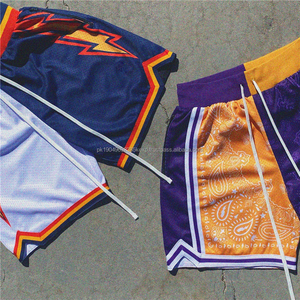 2025ขายร้อนกางเกงขาสั้นฮิปฮอปย้อนยุคเย็บหลายสีโพลีเอสเตอร์ทรงสลิมฟิตไซส์ใหญ่พิเศษกางเกงวิ่งออกกำลังกายกางเกงบาสเก็ตบอลกางเกงบาสเก็ตบอล - Product Image 4