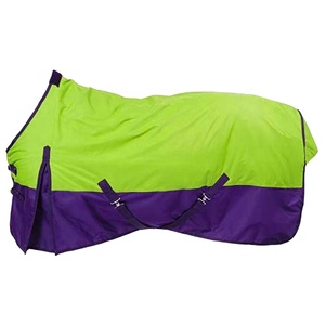 Couverture d'hiver pour chevaux OEM, Ripstop, douce, respirante, imperméable, couverture de cheval pour l'extérieur, utilisation en dressage, accessoires de vêtements de protection - Product Image 1