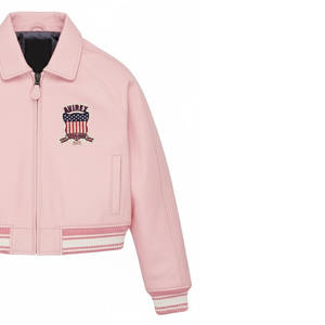 แจ็คเก็ตหนังแท้ Avirex สำหรับผู้หญิง ราคาดีที่สุด แจ็คเก็ตฤดูหนาวคุณภาพพรีเมียม กันลม กันน้ำ มีทุกขนาด - Product Image 2