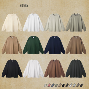 Suéter de gran tamaño para hombre, sudaderas con capucha de manga larga con estampado de letras y cuello redondo, estilo informal callejero para primavera e invierno - Product Image 2