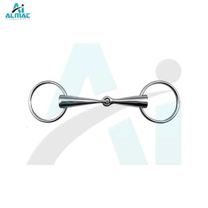 Almac ข้อต่อเดียวของม้าบิตนำมาใช้ใหม่ได้มีความกดดันที่สมดุลเพื่อประสิทธิภาพการขับขี่ที่มีประสิทธิภาพและคำแนะนำที่อ่อนโยน - Product Image 1