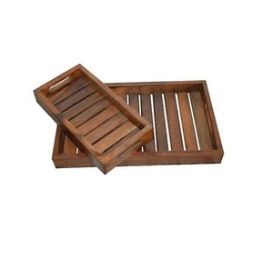 Plateau à chocolat en marbre, bois et métal doré de style arabe classique pour la décoration de la maison, le ramadan, le service de desserts de mariage ou les projets hôteliers - Product Image 5