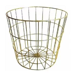 Durable Metal <b>Wire</b> <b>Storage</b> <b>Basket</b> Heavy Duty Organizer for Home Kitchen Dining Room Modern Stylish Household Use - Product Image 5