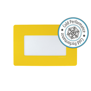 LongLife Trasparente CP - Marcatura del Pavimento Finestra del Pavimento, autoadesivo 1/3 DIN A4, Giallo, 10 pz. / Confezione.- - Product Image 1