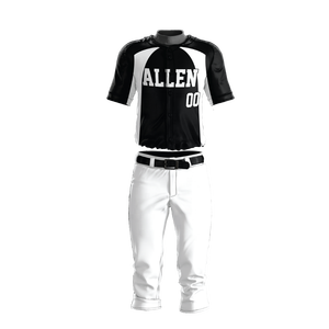 Logotipo personalizado mejor precio al por mayor tamaño adulto hombres uniforme de béisbol cómodo y transpirable hombres uniforme de béisbol - Product Image 4