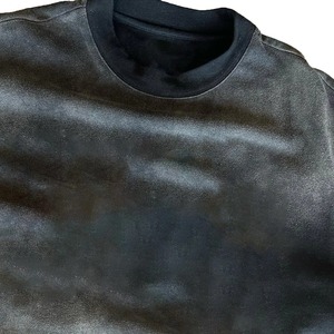 Alta calidad personalizada hombres recortada Boxy Fit Boxy camiseta Casual ácido lavado Vintage camisas venta al por mayor ropa de calle - Product Image 3