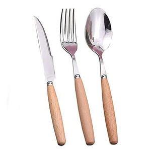 Ensemble de couverts de cuisine élégant fini argent parfait pour les restaurants ménagers, hôtels et centres de villégiature d'Inde - Product Image 3