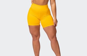 Pantalones cortos de Fitness baratos para mujer, la mejor tela, estilo perfecto, comodidad, cintura elástica, pantalones cortos de Fitness para mujeres con peso ligero - Product Image 5