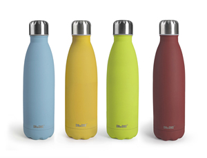 Espositore per 12 bottiglie isolate a doppia parete, senza BPA, in acciaio inossidabile 18/10 da 500 ml. (Ibili 758405) - Product Image 2