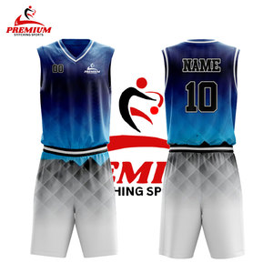 Ventes en gros d'usine, uniformes de basket-ball d'équipe de haute qualité à séchage rapide, maillots de basket-ball pour hommes, ensemble de basket-ball - Product Image 3