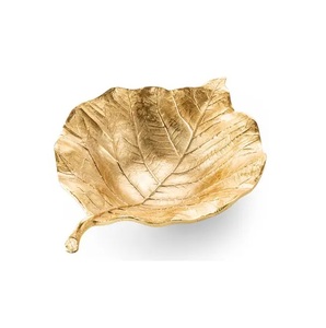 Tazón de fruta seca de Metal de diseño martillado con martillo acabado de latón hecho a mano chapado en oro Tazón decorativo elegante de Metal de aluminio - Product Image 4