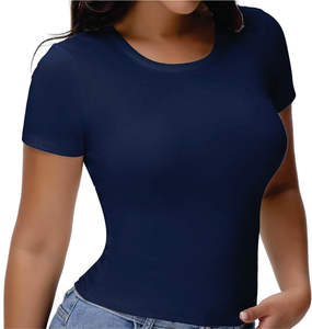 T-shirts pour hommes, vêtements décontractés pour femmes, t-shirts à manches courtes faciles à porter avec coupe ample, texture tricotée épaisse et design brodé chic - Product Image 2