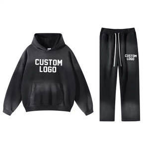 Chándal acampanado para hombre con estampado de logotipo personalizado de alta calidad, precio barato, Mejor Proveedor, servicio OEM, chándal de estilo acampanado para hombre - Product Image 3