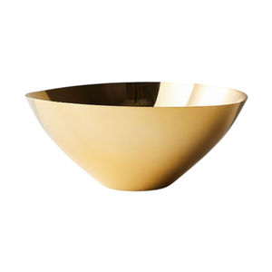 Bol martelé en métal doré de grande taille de qualité supérieure pour servir des collations bol de vaisselle à dessert au prix de gros - Product Image 6