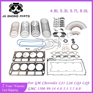 مجموعة حلقات المكبس ومحامل المحرك والحشيات لسيارات جنرال موتورز شيفروليه LS1 وLS6 وLQ4 وLQ9 وسيلفرادو وإكسبرس 3500 وجي إم سي 1500 و2500 بمحركات 4.8 لتر و5.3 لتر و5.7 لتر و6.0 لتر - Product Image 2