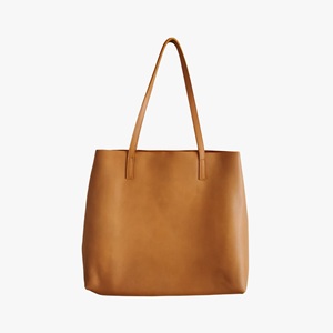 กระเป๋าโท้ทหนังแท้สำหรับผู้หญิง, กระเป๋าโท้ทหนัง PU อเนกประสงค์กันน้ำสามารถปรับแต่งสีได้จุได้เยอะดีไซน์สุดหรูสำหรับการเดินทางกลางแจ้ง - Product Image 2