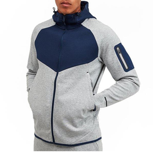 ชุดวอร์มผ้าฝ้าย/โพลีเอสเตอร์สำหรับผู้ชายชุดวอร์มผ้าคอตตอนสำหรับผู้ชายทำโลโก้ได้ตามสั่ง Made100 % - Product Image 3