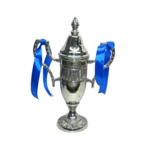 Artículo de artesanía india Copa deportiva de metal Trofeos de aluminio Placas de copa de premio Diseño único de lujo más vendido 2025 Alta calidad - Product Image 1