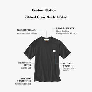 T-shirt en coton 100% pour hommes en gros, logo personnalisé OEM - Product Image 6
