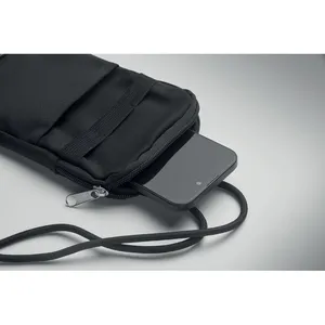 MOBIBOLSA Bolso Bandolera Sostenible para Smartphone, Mochila Promocional con Almacenamiento Práctico para Accesorios - Product Image 1
