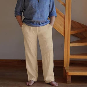 Pantalones de pana hechos a medida para hombre, talla para adultos, estilo informal más vendido con patrón recto en Etiqueta Privada de buena calidad - Product Image 4