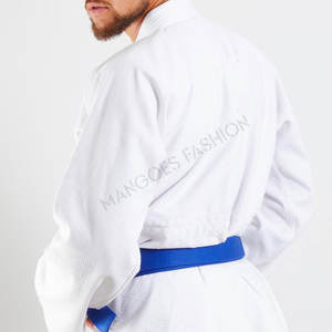 Tenues de judo unisexes les plus vendues, de haute qualité, 100% coton, respirantes, tissage simple, personnalisables, adultes, arts martiaux, durables - Product Image 4