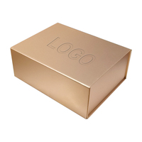 Boîte en carton personnalisée de luxe magnétique pliable et rigide, boîte de parfum cosmétique magnétique