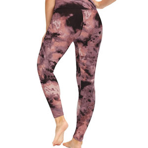 Leggings de yoga pour femmes de grande taille avec sublimation complète sur mesure avec logo Leggings de yoga au design unique - Product Image 3