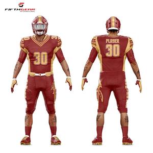 Nouveaux pantalons de football pour hommes Uniformes professionnels de football américain de haute qualité en gros Short rembourré Uniforme de football personnalisé - Product Image 4