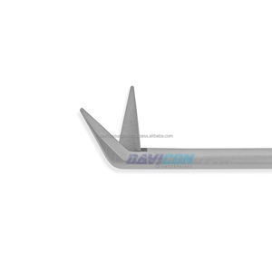 Ciseaux à lames inclinées à 45°, manuel, acier inoxydable, tige de 3,5 mm, longueur de coupe 8,5'' (21,7 cm), poignée à pression, 13,75 - Product Image 5