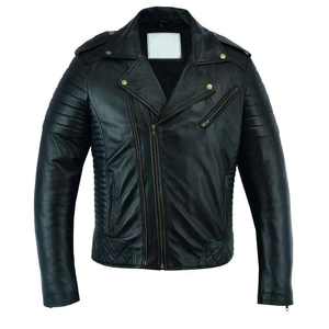 Veste en cuir élégante pour homme, qualité supérieure, cuir véritable, respirante, mode hiver, veste de rue, personnalisable - Product Image 4