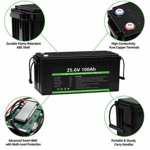 24V 100Ah LiFePO4电池组 深循环磷酸铁锂电池 适用于太阳能存储 房车 船舶 高尔夫 ESS OEM ODM - Product Image 3