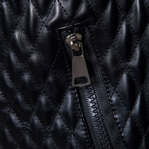 Proveedor directo de fábrica, fabricante de Pakistán, superventas, nuevo, elegante, con logotipo frontal de invierno, chaquetas de cuero para hombre, servicio OEM - Product Image 2