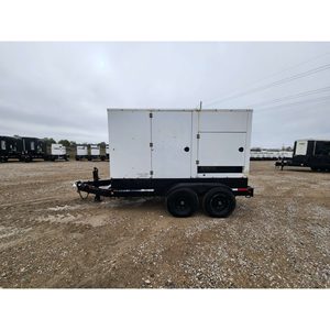 Terex T270C 1800 RPM Silent Auto Start Diesel <b>Generator</b> 220V Single Phase Tier 3 - Product Image 1