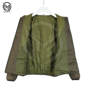 Veste légère de sports de plein air pour hommes design personnalisé veste d'hiver à capuche de style classique d'usine vente en gros - Product Image 3