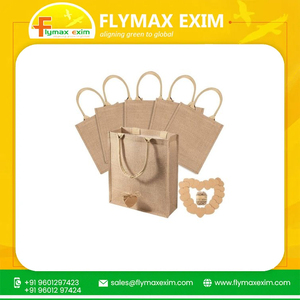 Bolsa de yute Bolsas de compras de Yute natural con estilo de calidad superior reutilizables ecológicas para uso diario - Product Image 2