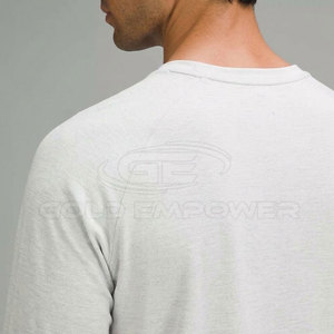 Camiseta Ligera de Algodón 100% para Hombre, Manga Larga, Corte Regular, Estilo Casual, para Uso Diario en Todas las Temporadas - Product Image 3