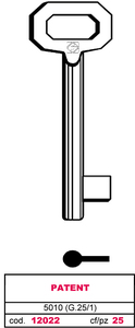 Llave de Mapa 5010 (g.Vaz 1) Patentada - Product Image 1