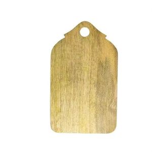 Blocs à découper en bois de manguier Planches à découper Salade Coupe Fruits Serveur Forme ronde Planche à découper en bois Hôtel et restaurant - Product Image 3