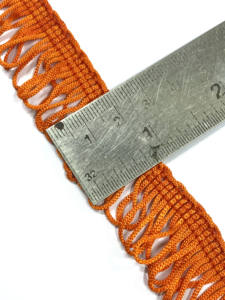 Netherlands National Flag Color Polyester 1" Decorative Brush Pillow Tassel <b>Fringe</b> Trimming - Product Image 6