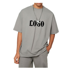 Durable Gym Fit 100% Camiseta de algodón para hombres con manga corta Logotipo personalizado en impresión digital en 180gsm Tela de algodón y poliéster - Product Image 2